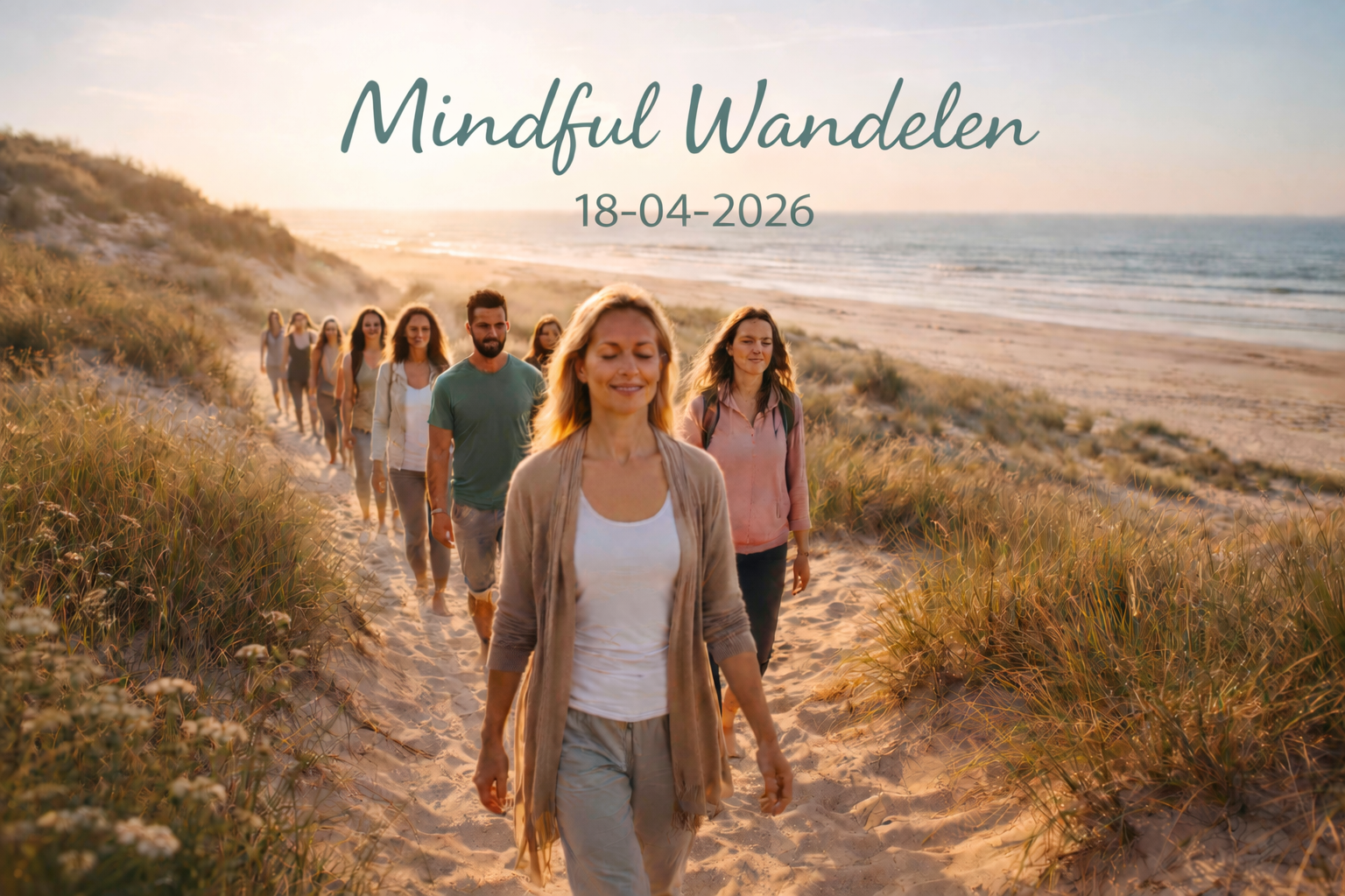 Mindful wandelen op 18-04-2026.